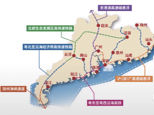 广东最新高铁规划图步骤指南及详解
