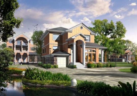 最新欧式别墅效果图,梦想、变化与自信的居住启示