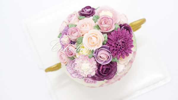 韩式裱花蛋糕最新图片,视觉与味蕾的双重盛宴